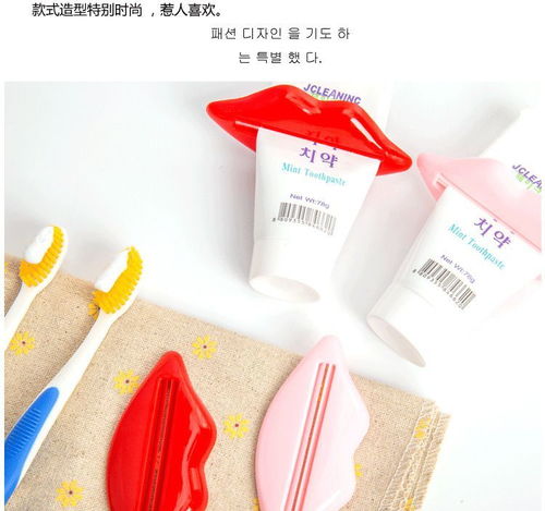 新奇有趣，韓國(guó)卡通擠牙膏器 讓日常擠牙膏也變得充滿樂(lè)趣
